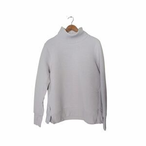 All in Motion Lavender High Neck Ottoman Pullover Sweater